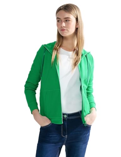 CECIL Damen B253749 Sweatjacke, Celery Green, XXL CECIL Damen B253749 Sweatjacke, Celery Green, XXL von Cecil