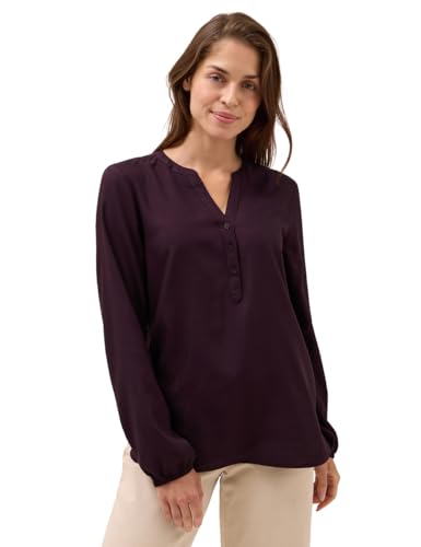 CECIL Tunika in Unifarbe Eggplant red XL von Cecil