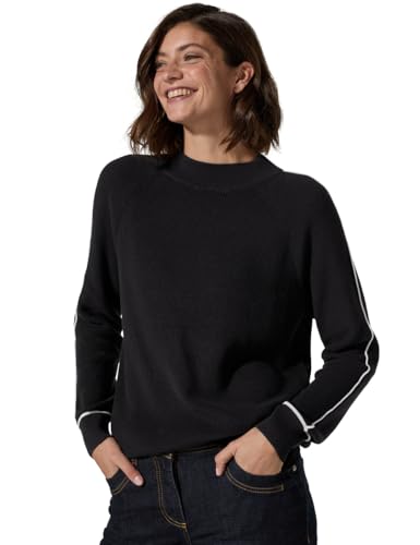 CECIL Turtle Sweater with Piping von Cecil