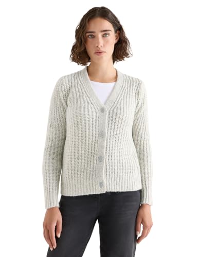 CECIL Two Tone Cardigan Metal Grey Melange XL von Cecil