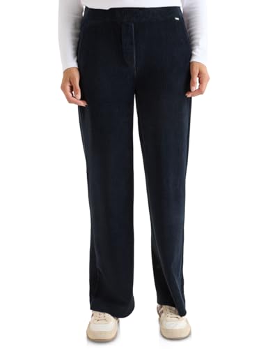 CECIL Wide Leg Cordhose Dark Blue Corduroy XS CECIL Wide Leg Cordhose Dark Blue Corduroy XS von Cecil