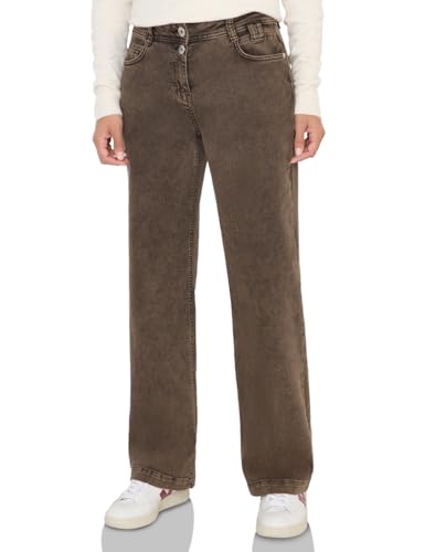 CECIL Wide Leg Jeans Chocolate Mousse 29 von Cecil