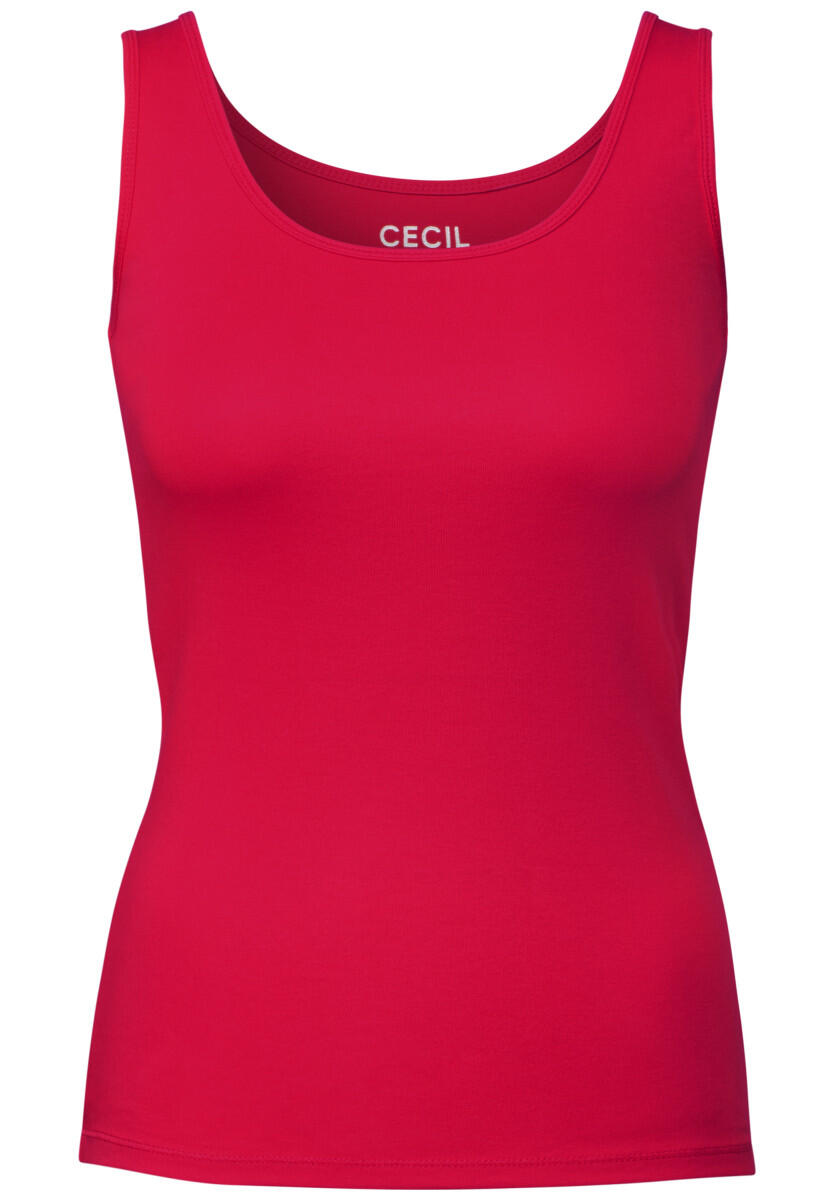 Cecil - Basic Top rot - Gr. - L von Cecil