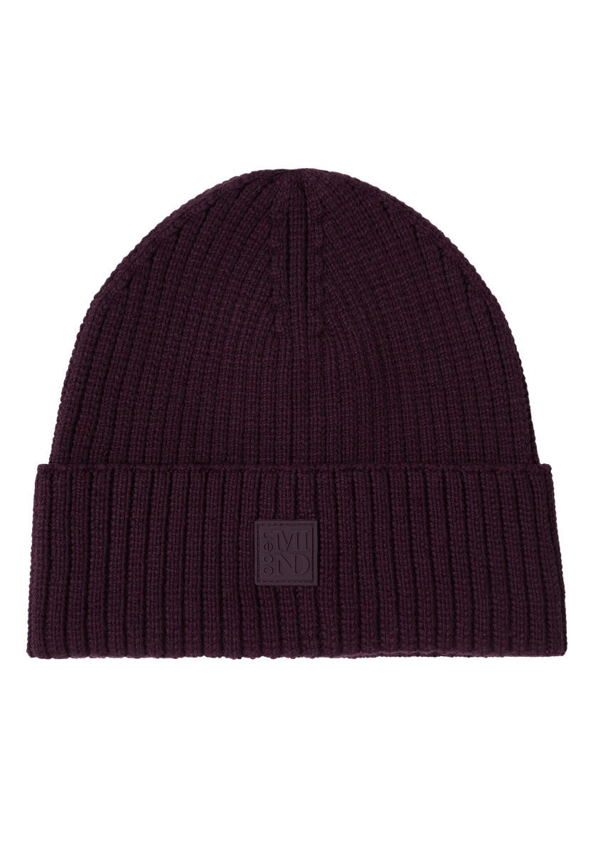 Cecil - Beanie in Unifarbe rot von Cecil