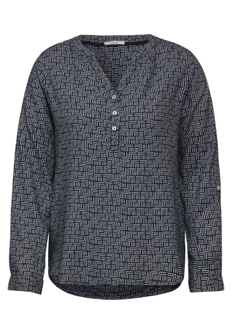 Cecil - Bedruckte Bluse blau - Gr. - XS von Cecil