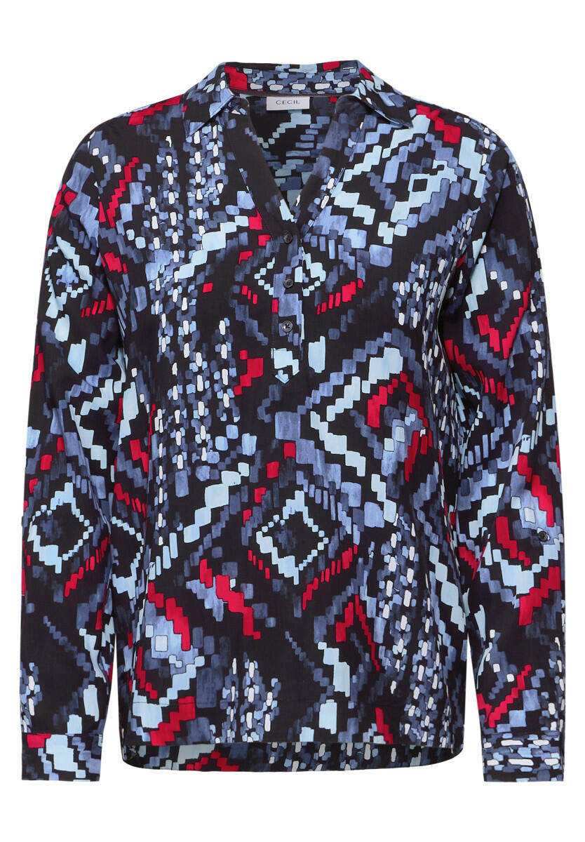 Cecil - Bedruckte Tunika blau - Gr. - M von Cecil
