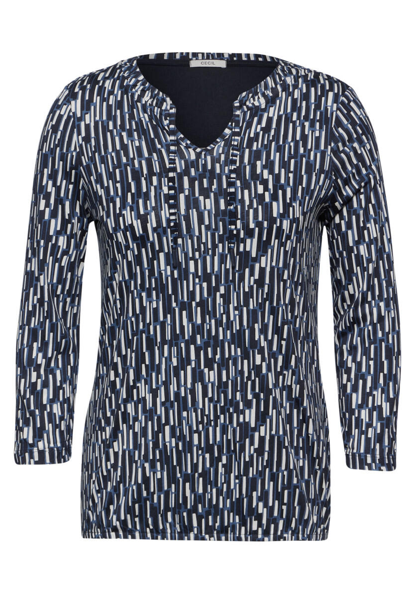 Cecil - Bedruckte Tunika blau - Gr. - S von Cecil