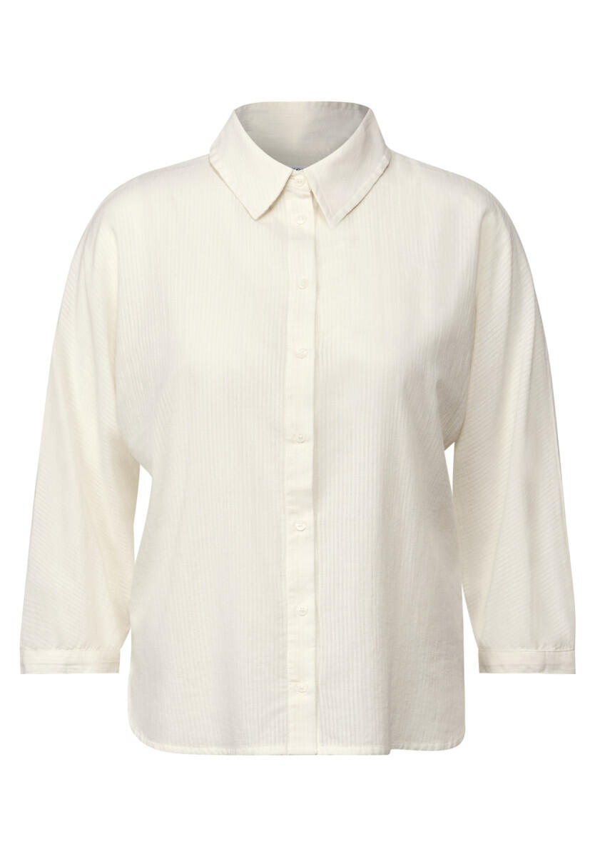 Cecil - Bluse mit Streifenstruktur weiß - Gr. - S von Cecil
