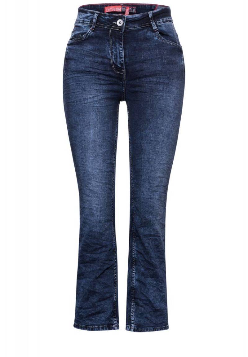 Cecil - Bootcut Jeans Slim Fit blau von Cecil