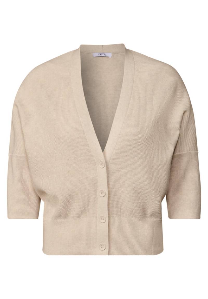 Cecil - Cardigan mit Struktur beige - Gr. - XL von Cecil
