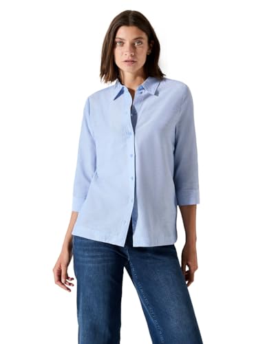 Cecil Damen B345660 Bluse, Blouse Blue, XXL von Cecil