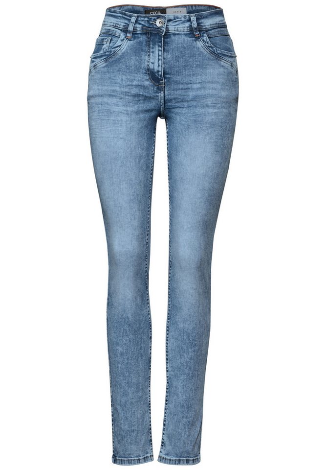 CECIL Chinohose Style TOS Vicky Light Blue von CECIL