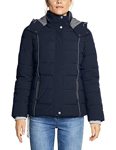 CECIL Damen 201363 Jacke, Blau (deep Blue 10128), X-Small (Herstellergröße:XS) von Cecil