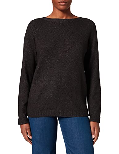 Cecil Damen 301632 Pullover, Black Melange, M von Cecil