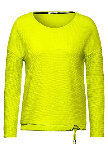 Cecil Damen 315653 T-Shirt, Nordic Yellow, L von Cecil