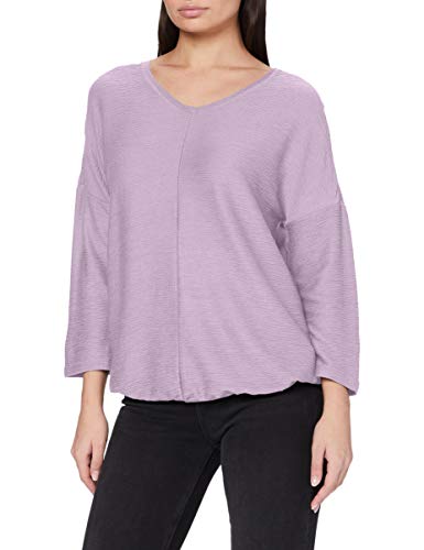 Cecil Damen 315804 T-Shirt, Soft Violet, XL von Cecil