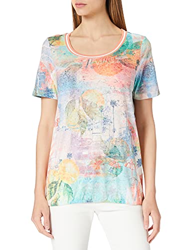 CECIL Damen B316346 T-Shirt, Fresh Coral, L von Cecil