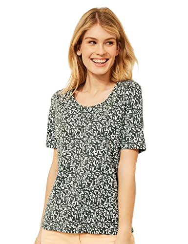 Cecil Damen 317458 T-Shirt, Utility Olive, XS Cecil Damen 317458 T-Shirt, Utility Olive, XS von Cecil