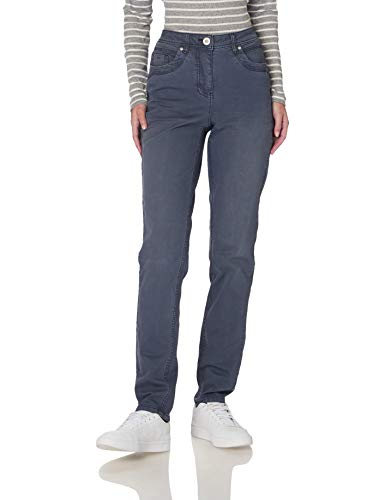 Cecil Damen 373797 Style Toronto Slim Fit High Waist Jeans, Ombre Blue, W27/L32 von Cecil