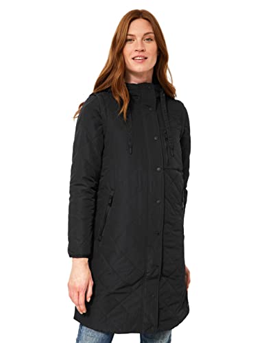 Cecil Damen B100725 2in1 Steppmantel, Schwarz, XXL von Cecil