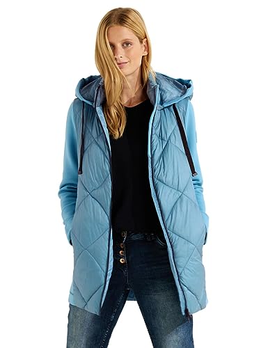 Cecil Damen B100779 Scuba Steppmantel, Adriatic Blue,XL von Cecil