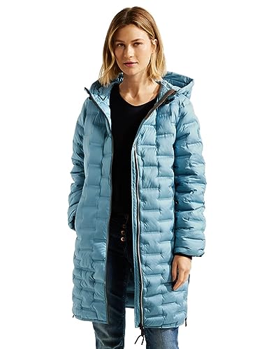 Cecil Damen B100840 Steppmantel, Adriatic Blue,XXL von Cecil