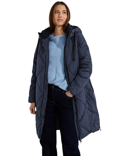 CECIL Damen B100872 Wintermantel, deep Blue, XXL von Cecil