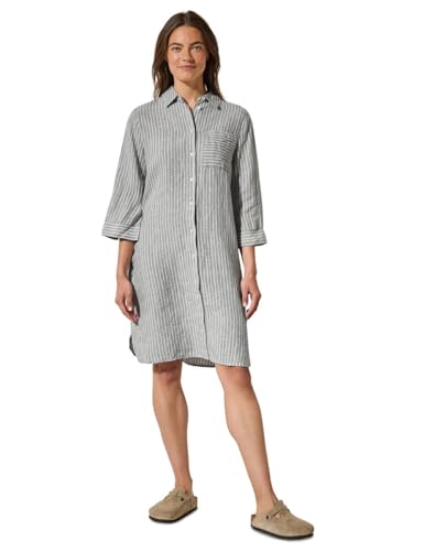 Cecil Damen B144328 Kleid, Chambray Balmy Khaki, L von Cecil