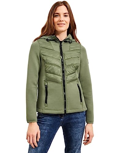 CECIL Damen B201791 Übergangsjacke, Leaf Green, L von Cecil