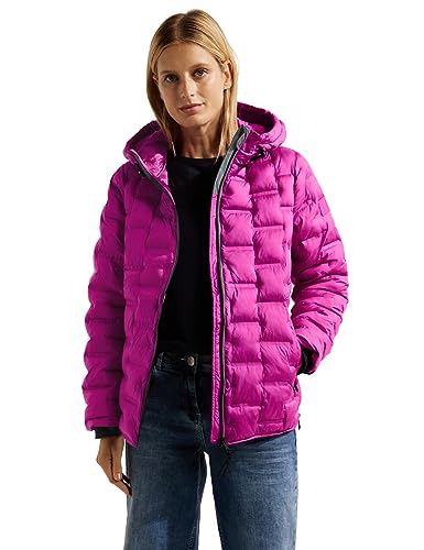 CECIL Damen B201841 Steppjacke, Bright pink, XXL von Cecil