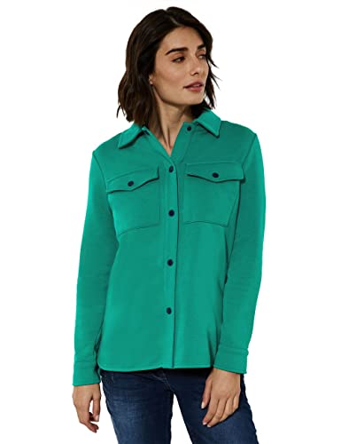 CECIL Damen B211809 Übergangsjacke, smaragd Green, XL von Cecil