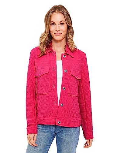 CECIL Damen B211856 Übergangsjacke, Fresh pink, S von Cecil