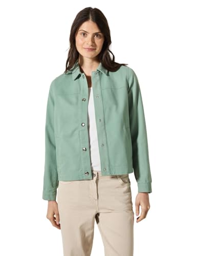 Cecil Short Twill Jacket matcha green M von Cecil