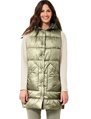 CECIL Damen B220126 Steppweste, Olive Oil Green, M CECIL Damen B220126 Steppweste, Olive Oil Green, M von Cecil