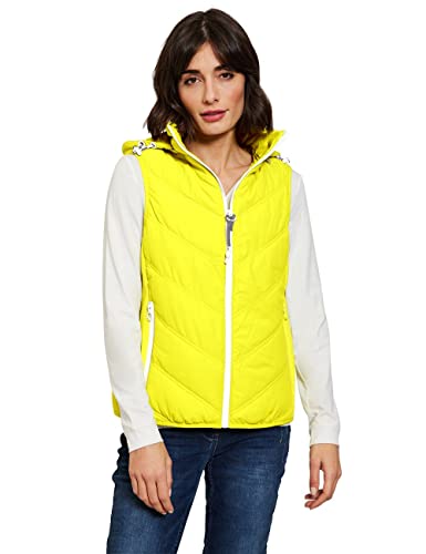 CECIL Damen B220167 Weste, just Yellow, L von Cecil