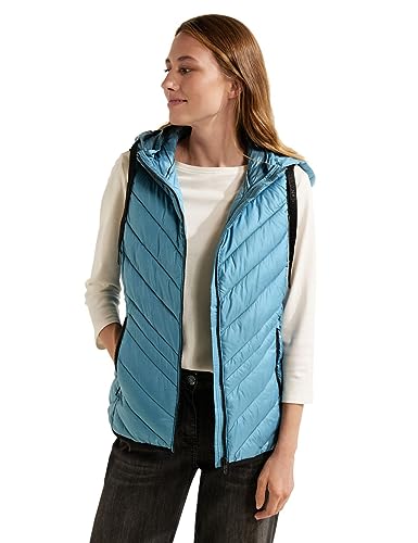 Cecil Damen B220184 Steppweste, Adriatic Blue,S von Cecil