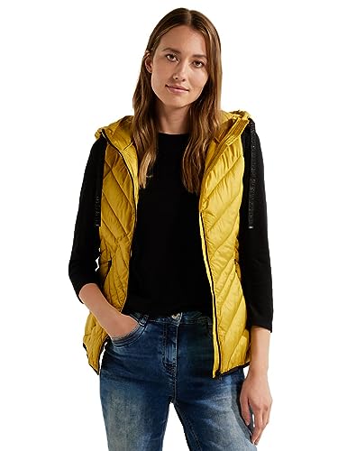 Cecil Damen B220184 Steppweste, Yellow Sulphur,XL von Cecil