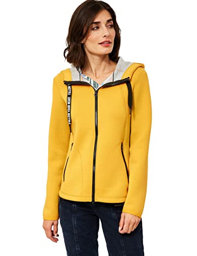 CECIL Damen B253496 Sweatjacke, Curry Yellow, L von Cecil