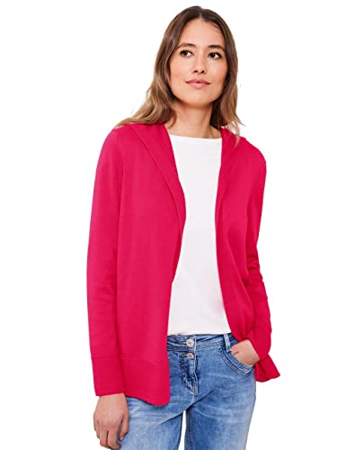 Cecil Damen B253587 Hoodie Cardigan, Fresh Pink, L EU von Cecil