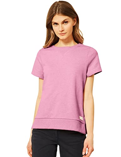 CECIL Damen B301869 Sweatshirt, Light pink Melange, L von Cecil