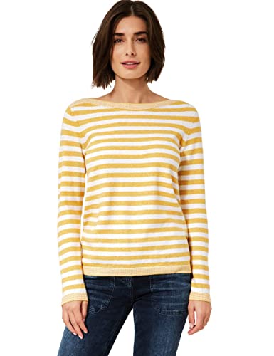 Cecil Damen B302100 Strickpullover, Curry Yellow, L von Cecil