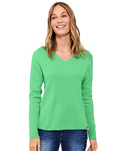 Cecil Damen B302291 Strickpullover, Smash Green, XL EU von Cecil