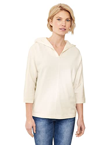 Cecil Damen B302294 Hoodie, Raw Sand Beige, L EU von Cecil