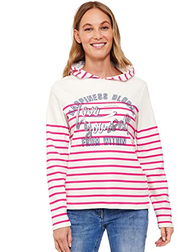 Cecil Damen B302296 Hoodie, Fresh Pink, M EU von Cecil