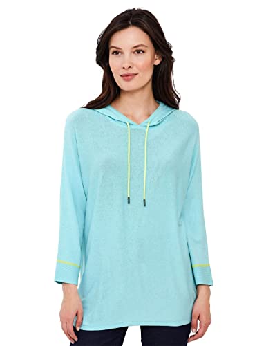 CECIL Damen B302321 Hoodie, Clary Mint, M EU von Cecil