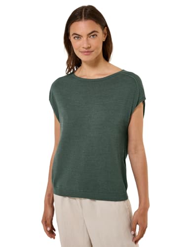 Cecil Damen B303276 Pullover, Dark Balmy Khaki, XXL von Cecil