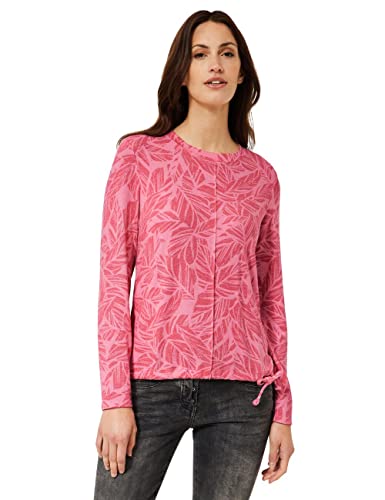 Cecil Damen B318802 Langarmshirt, Frosted Rose Melange, S von Cecil