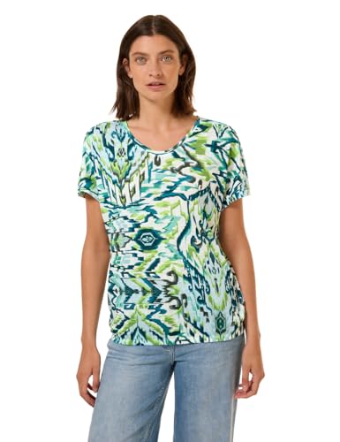 Cecil Damen B322813 T-Shirt, Green Lagoon, L von Cecil