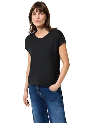 Cecil Damen B323100 T-Shirt, Schwarz, M von Cecil