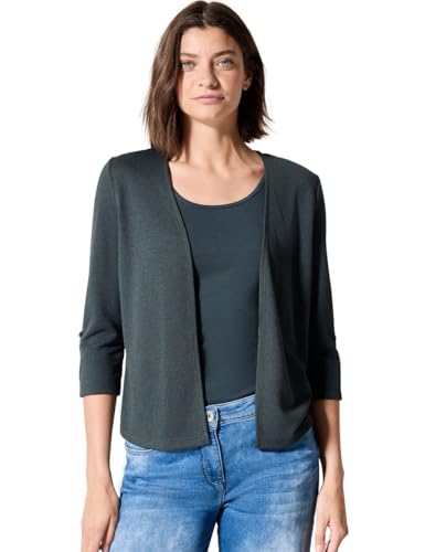 Cecil Damen B323110 Strickjacke, Slate Khaki, XXL von Cecil